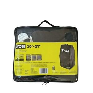 Ryobi 20-21 Inch Vertical Lawn Mower Cover Weather Resistant ACMC02 Black